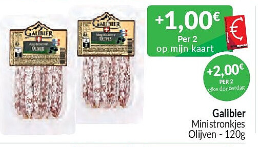 Galibier Ministronkjes Olijven - 120g