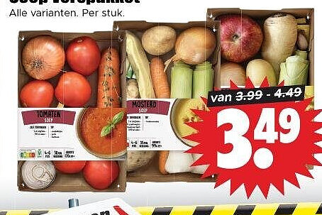 Soep verspakket