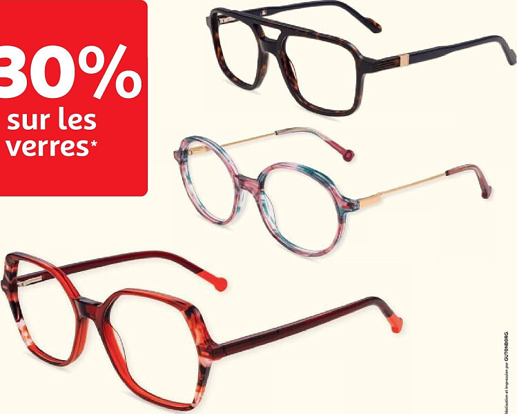 Verres de lunettes BBGR