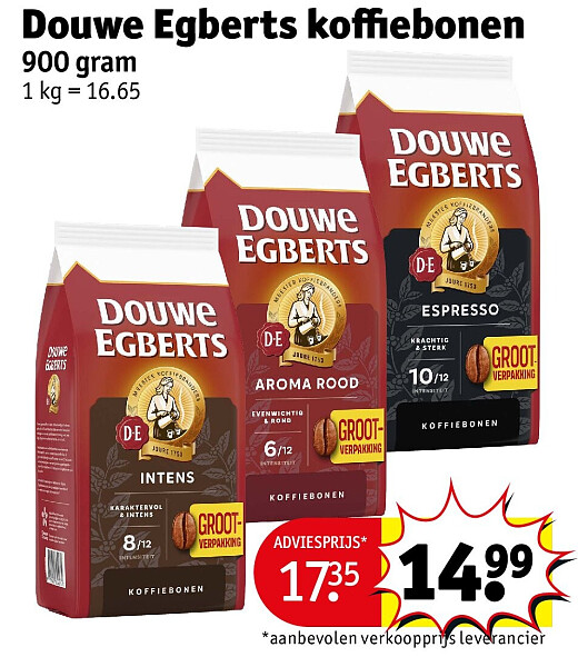 Douwe Egberts koffiebonen