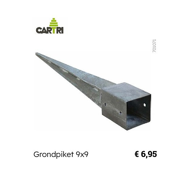 Grondpiket 9x9