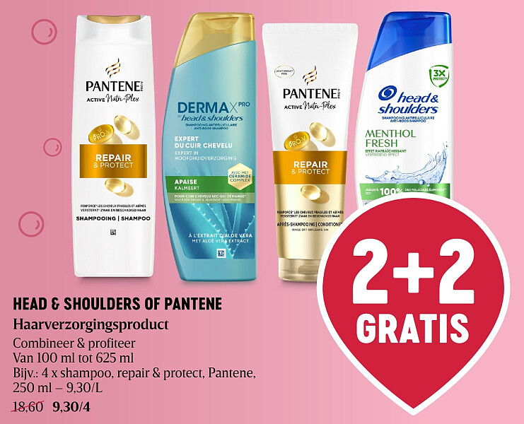 HEAD & SHOULDERS OF PANTENE Haarverzorgingsproduct