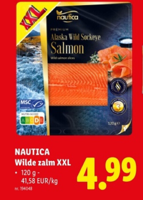 Wilde zalm XXL