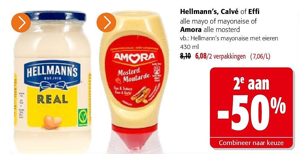 Hellmann’s mayonaise met eieren 430 ml