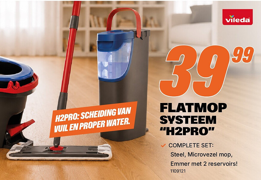 FLATMOP SYSTEEM “H2PRO”