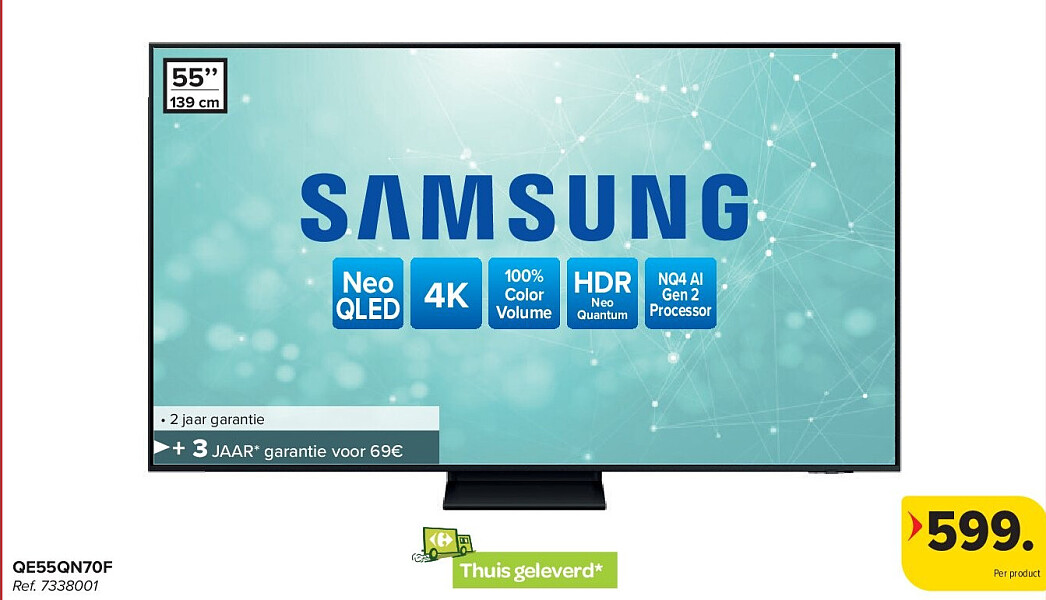 SAMSUNG QE55QN70F 4K TV