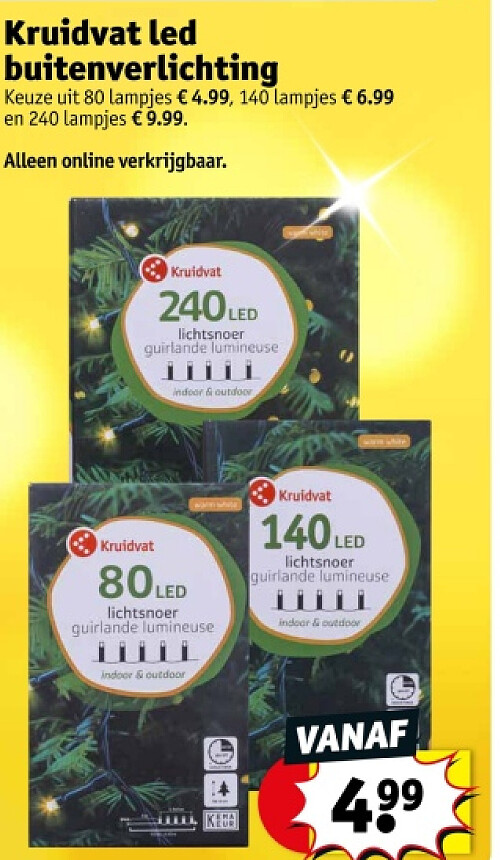 Kruidvat led buitenverlichting