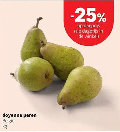doyenne peren België kg
