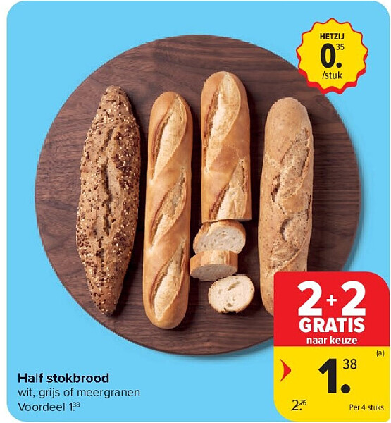 Half stokbrood