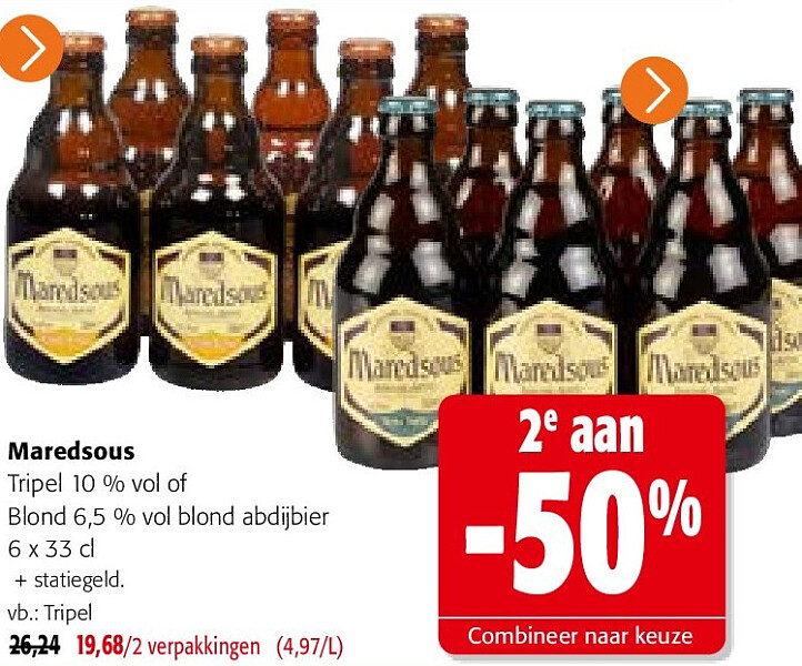 Maredsous Tripel 10 % vol
