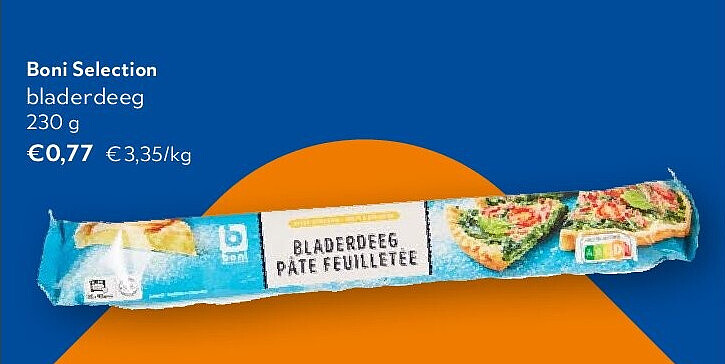 Boni Selection bladerdeeg 230 g