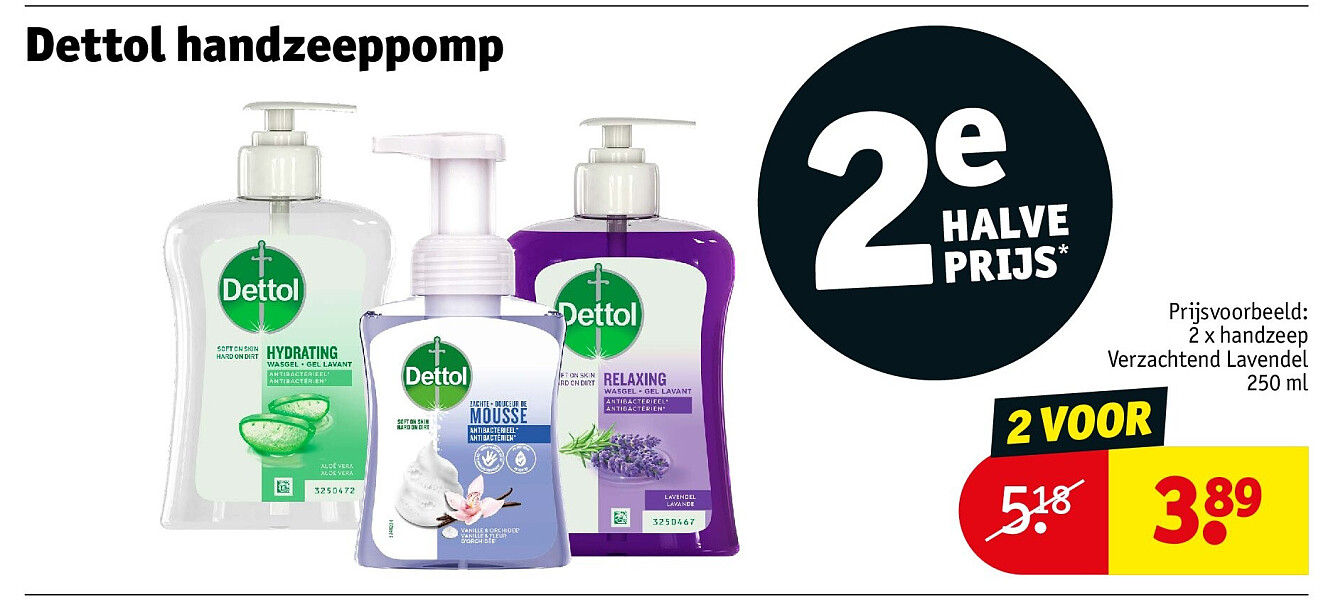 Dettol handzeeppomp