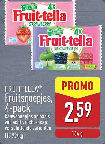 Fruitsnoepjes, 4-pack