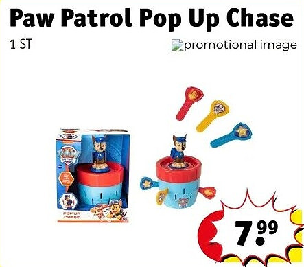Paw Patrol Pop Up Chase