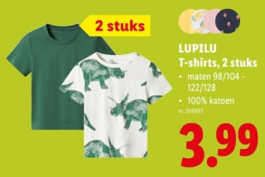 T-shirts, 2 stuks