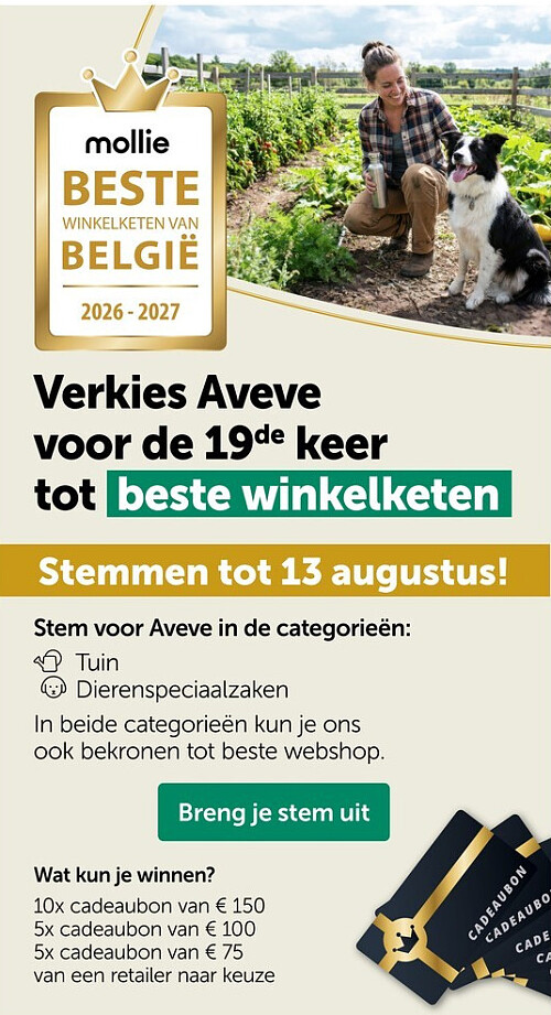 Verkies Aveve voor de 19de keer tot beste winkelketen