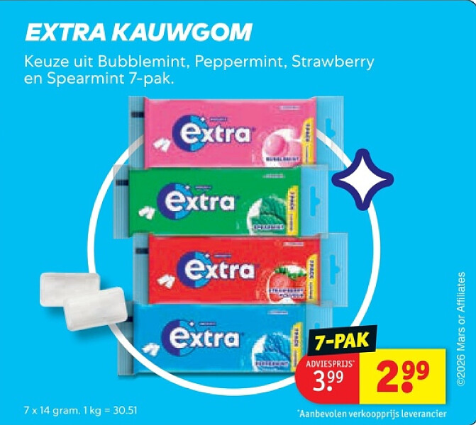 EXTRA KAUWGOM