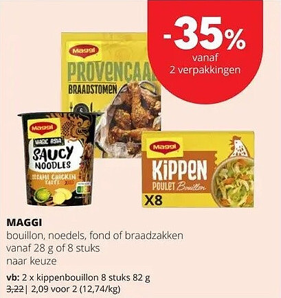MAGGI kippenbouillon 8 stuks 82 g