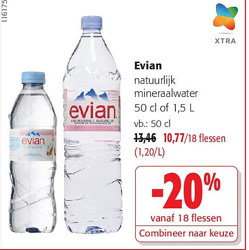 Evian 50 cl