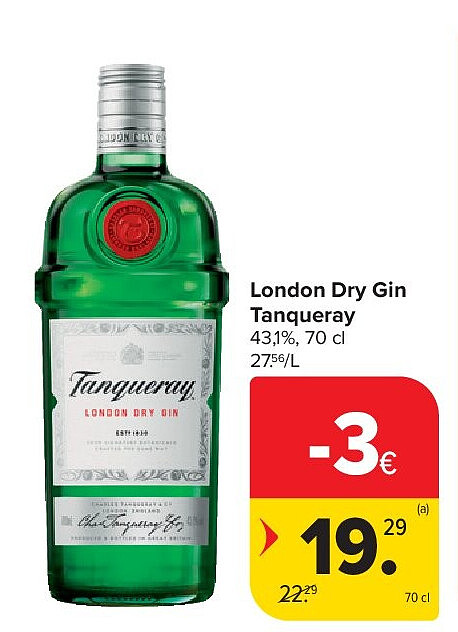 London Dry Gin Tanqueray