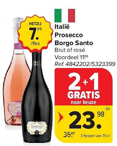 Italië Prosecco Borgo Santo