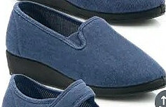 Pantoffels in jeanslook