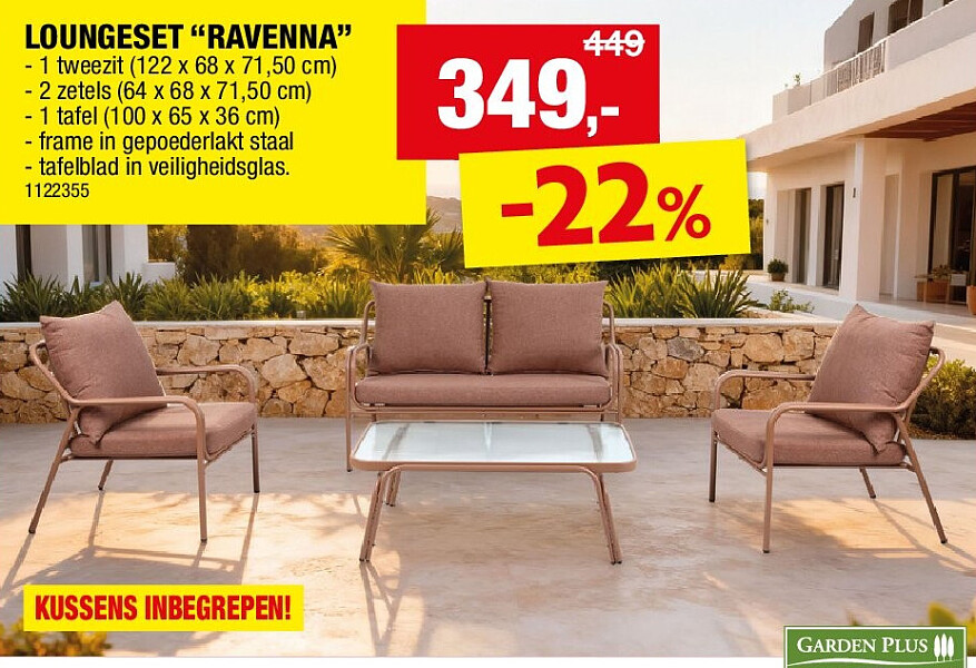 LOUNGESET “RAVENNA”