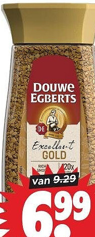 Douwe Egberts Gold oploskoffie