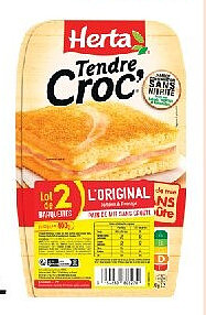 Tendre Croc l'Original sans croûte Herta