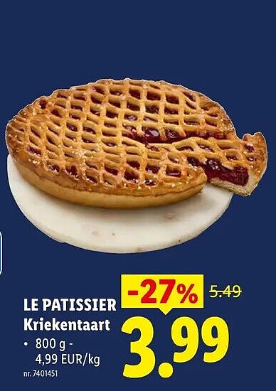 Kriekentaart