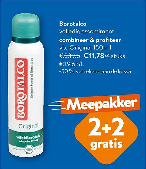 Borotalco Original 150 ml