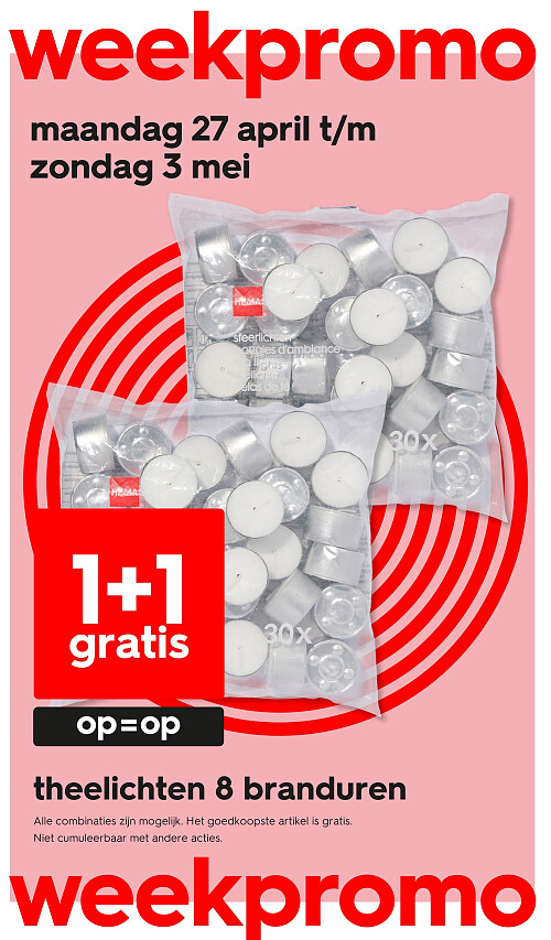 theelichten 8 branduren