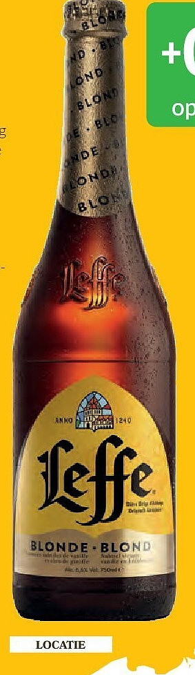 Leffe Blond of Bruin in fles - 75 cl