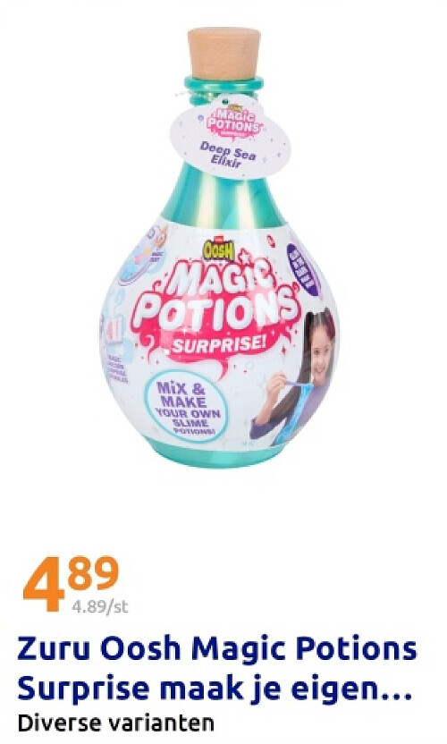 Zuru Oosh Magic Potions Surprise maak je eigen slijm