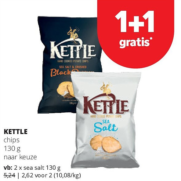 KETTLE chips 130 g