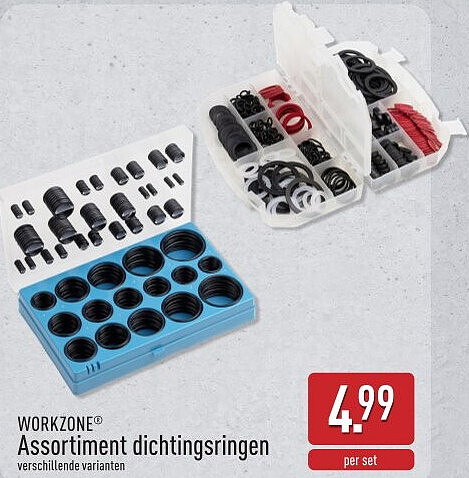 Assortiment dichtingsringen