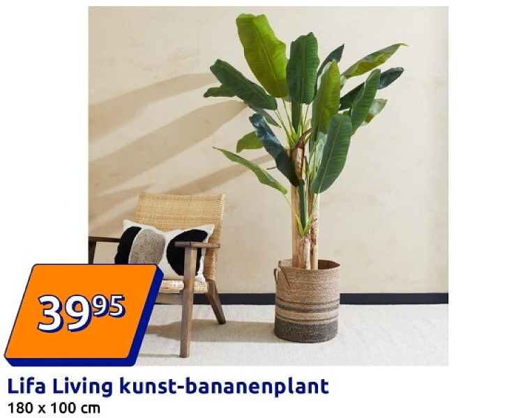 Lifa Living kunst-bananenplant