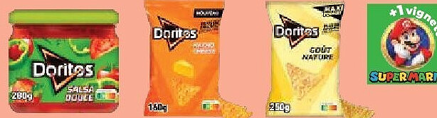 Doritos et produits de la gamme