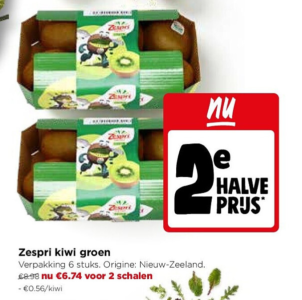Zespri kiwi groen