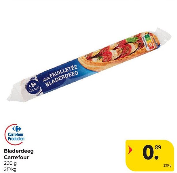 Bladerdeeg Carrefour