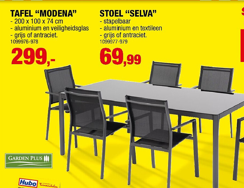 TAFEL “MODENA”