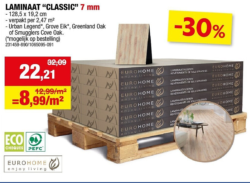 LAMINAAT “CLASSIC” 7 mm