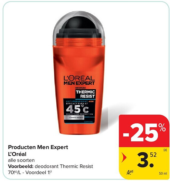 Producten Men Expert L’Oréal