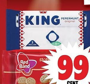 Red Band Stophoest of King pepermunt