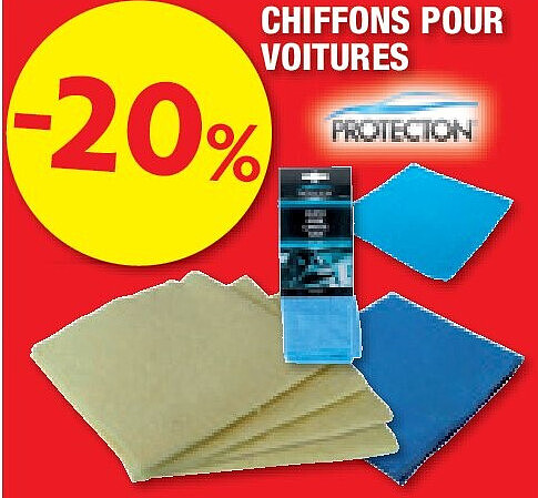 CHIFFONS POUR VOITURES