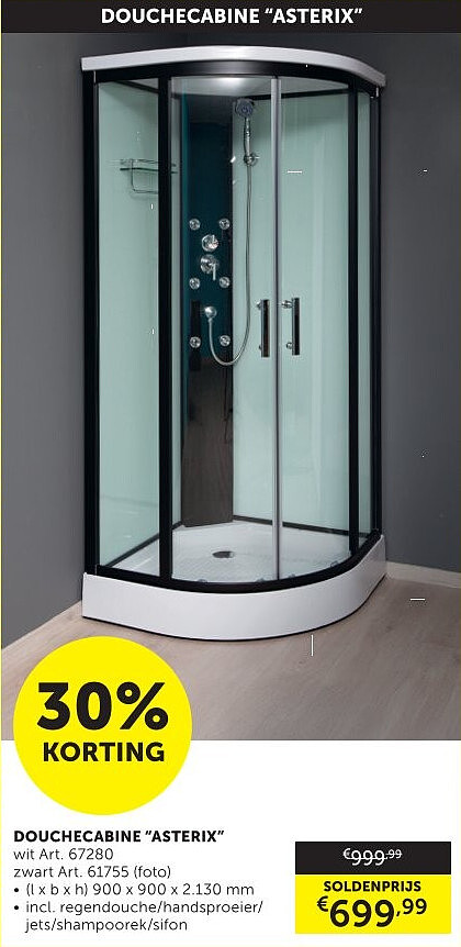 DOUCHE CABINE “ASTERIX”