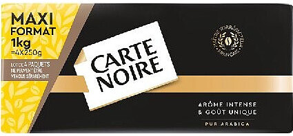 Café moulu classique Carte Noire 4 x 250 g