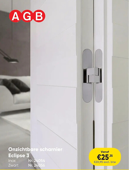 Onzichtbare scharnier Eclipse 3