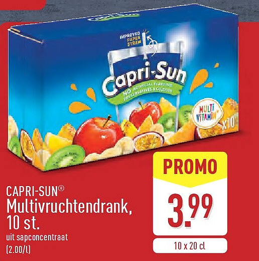 Multivruchtendrank, 10st.