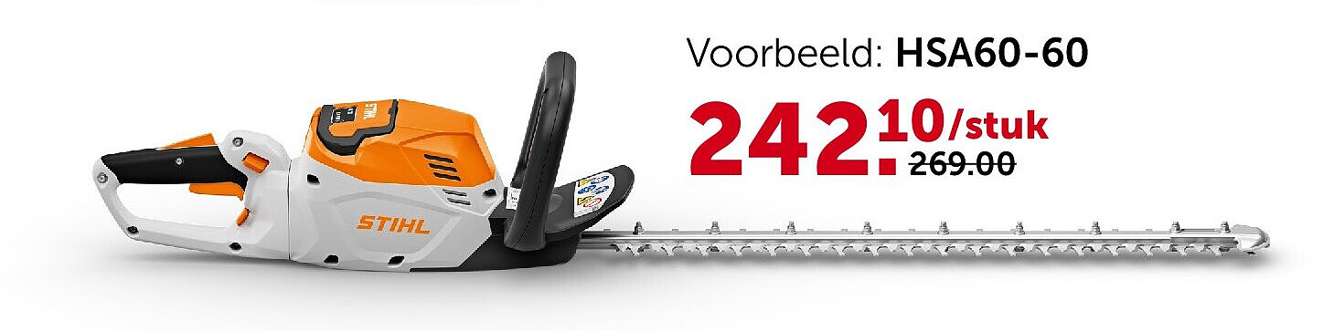 STIHL accuheggenscharen HSA60-60